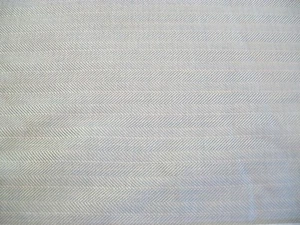 Seafoam Herringbone Woven Upholstery Fabric 7/8 Yard From Calico Corner - Picture 1 of 4