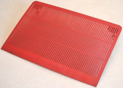 1957-1958 Ford Fairlane Dash Mounted Speaker Radio Grille, Sunliner Skyliner - Image 1 of 4