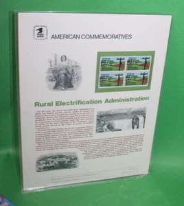 American Commemoratives Rural Electrification Admin USPS Stamps 242 May 11, 1985 - Picture 1 of 5