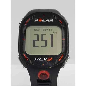 Polar RCX3 men's digital sports watch. Day and date on face. Working watch - Picture 1 of 9