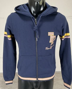 True Religion Collegiate Zip Up Hoodie Ace Blue Size M New With Tags $119 - Picture 1 of 15