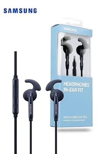 Genuine 3.5mm Handsfree Control and Mic EO-EG920B Headphone in-ear fit B&W - Picture 1 of 2