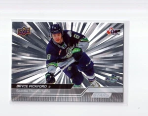 BRYCE PICKFORD '23/24 Upper Deck CHL Stars OUTBURST card #347 - Picture 1 of 1