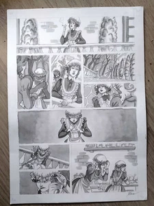 MARA - Planche originale CLUES T.1 Planche 40 - Picture 1 of 3