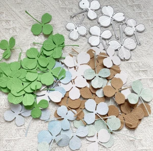 6pc Leaf Leaves Metal Cutting Stencil for Paper Card Scrapbooking Dies UK - Picture 1 of 5
