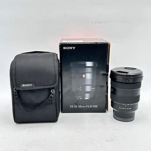 Objectif zoom grand angle Sony FE 16-35 mm F2,8 GM monture E SEL1635GM neuf - Photo 1/16