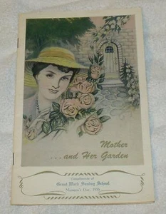 Good Cnd 1956 "Mother ...and Her Garden" Inspiration Compilation LDS Mormon Utah - Picture 1 of 4