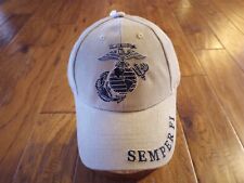 U.S Military Marine Corps EGA Hat Semper Fi Embroidered USMC Licensed Ball Cap