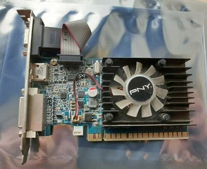 PNY GEFORCE 8400GS 512MB DDR3 PCI-E GM84W0SN2F49H+0TM GRAPHICS CARD (IN7S1B3) - Picture 1 of 4