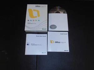 Microsoft Office Mac 2008 (Mac, 2008) With Key - Picture 1 of 1