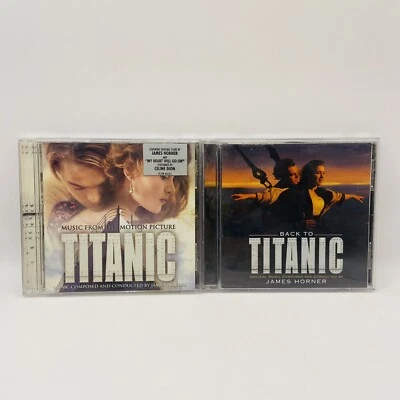 Titanic & Back to Titanic Original Movie Soundtrack | James Horner CD - Image 1 of 2