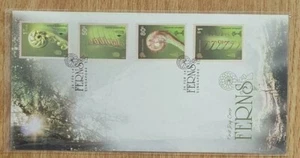 Singapore 2014 FERNS (ELEPHANT FERN & GOLDEN CHICKEN FERN) 4v on FDC - Bild 1 von 2