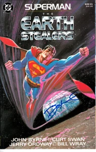 Dennis Denny O'Neil signed autographed 1988 Superman Earth Stealers comic book - Picture 1 of 1