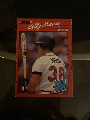 1990 Donruss Kelly Mann #46 Rated Rookie 🔥Error Card🔥 No Dot After Inc - Image 1 of 4