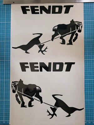 FENDT vs JD Folien Beschriftungs Set