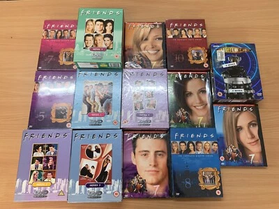 MASSIVE COLLETION OF FRIENDS BOXSET DVD BUNDLE MOST SERIES & DOCTOR WHO SERIES 4 - Image 1 of 4