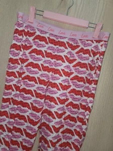 Victoria’s Secret Rare VS Lip LOGO Lounge Lightweight Pajama Pants Size Medium - Picture 1 of 9