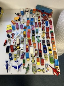 Veicolo pressofuso vintage enorme lotto di lavoro Corgi Matchbox auto aerei - Foto 1 di 21