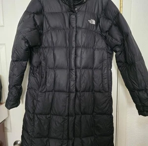 The North Face Jacke Damen Small schwarz Metropolis Daunenparka 600 Füllung ohne Kapuze - Bild 1 von 10