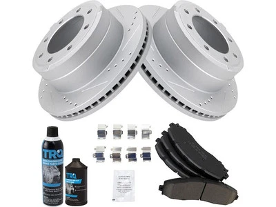 Kit de pastillas de freno y rotor trasero para Ford F350 Super Duty 2013-2019 67551JMPT 2016 Foto 1 de 2