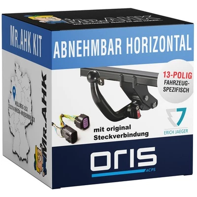 Enganche de remolque desmontable Oris para Renault Captur 13-17 + 13 polos específico - Imagen 1 de 3
