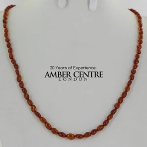 German Healing Power Genuine Natural Baltic Amber Necklace A0304 RRP£70!!! - Picture 1 of 9