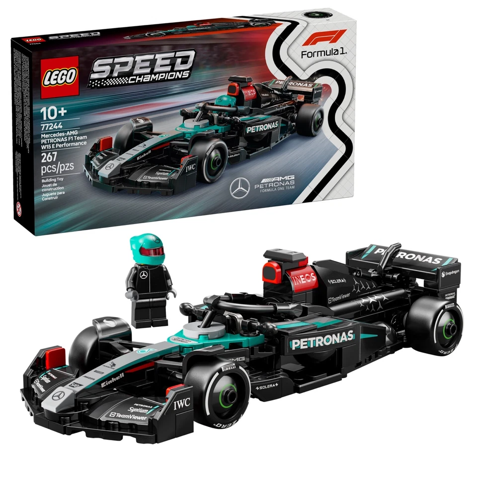 LEGO Speed Champions 77244 - Mercedes-AMG F1 W15 Race Car (BNIB - UNOPENED) - image 1 of 1