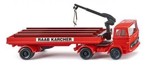 Wiking 050207 - 1/87 Automobili Materiali Costruzione (MB) " Raab Karcher " - - Immagine 1 di 1