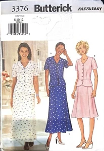 Butterick 3376 (8,10,12) - Picture 1 of 2