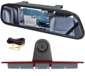 iPoster For Mercedes Sprinter Rear Backup Camera + 4.3" Car Rear Mirror Monitor - Picture 1 of 24