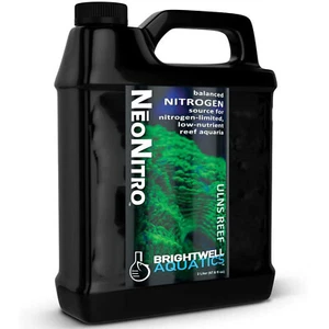 Fuente de nitrógeno equilibrada de 2 litros Brightwell Aquatics NeoNitro para acuario de arrecife - Imagen 1 de 1