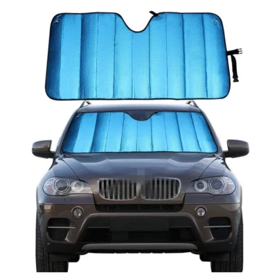 Sun Visor Car Front Windshield Sunshade UV Shield Cover Thicken 5-Layer Foldable - Image 1 of 4