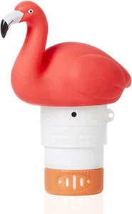 XY-WQ Flamingo Chlorine Floater for 1" Tab ONLY, Mini Floating Pool Chlorine - Picture 1 of 8