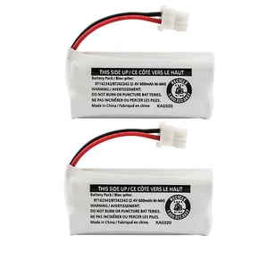 Kastar 2-Pack Battery for BT162342/BT262342 CS6114 CS6419 CS6719 EL52300 CL80111 - Picture 1 of 5