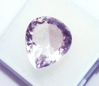 8.00 Ct 100% Natural Rose DE France Amethyst Certified Loose Gems ~~ Free Gift - Image 1 of 4