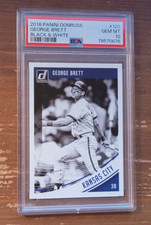 2018 Panini Donruss #120 George Brett Black & White PSA 10 (D)
