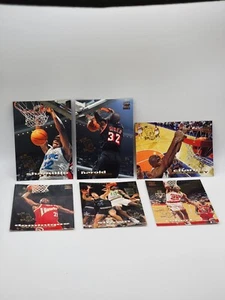 1994 Topps Stadium Club Rim Rockers Set Of 6 Shaquille O'neal Charles Barkley - Picture 1 of 1