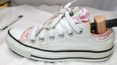 Converse All Star Double Layer Double Upper Sneaker weiß - pink Ballett Damen 7 - Bild 1 von 4