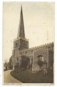 MIDDLESEX - HARROW PARISH CHURCH. 1927 Postcard - Picture 1 of 1