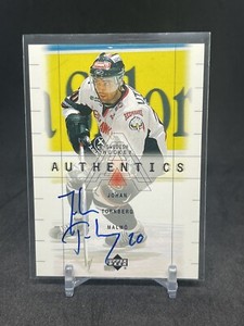 Johan Tornberg 1999-00 Swedish Upper Deck SHL Authentics Auto #JT Malmo