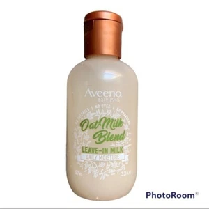 2 x Aveeno Hafermilchmischung Leave-In Milch tägliche Feuchtigkeit 3,3 flüssige Unzen - Bild 1 von 1