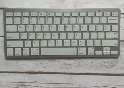 Anker Ultra Compact Slim Profile Wireless Bluetooth Keyboard, White - Image 1 of 2