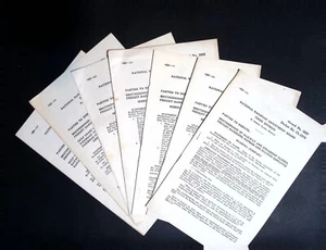 Vintage National Railroad Adjustment Board Award Booklets Collection (7 Pieces) - Picture 1 of 10