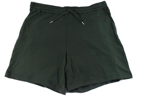 Armani Exchange Mens Bermuda Shorts XL Dark Green Design Drawstring Casual - Picture 1 of 4