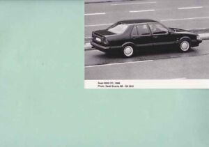 photo de presse / press photo original SAAB 9000 CD  1988