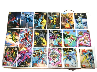 1994 MARVEL UNIVERSE SERIES 5 V COMPLETE 200 BASE CARD SET COMICS AVENGERS VENOM - Image 1 of 4