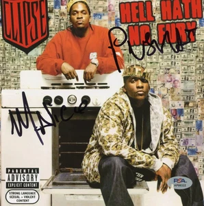 Clipse Signed Autographed 8x8 Photo “Hell Hath No Fury” PSA/DNA Authenticate - Picture 1 of 1