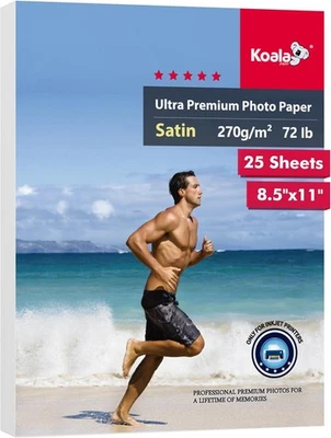 Papel Fotográfico Ultra Premium de 8,5 X 11 Pulgadas Papel Fotográfico Brillante Foto 1 de 4