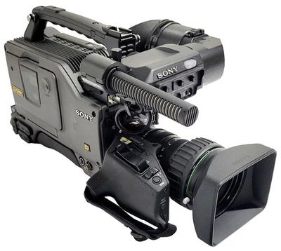 Nice! ~ Sony DSR-300A Digital Camcorder DVCAM w/ Canon YH18x6.7 Lens ~ LOW HOURS - Image 1 of 4