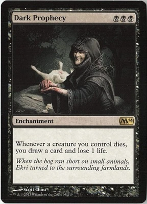 Dark Prophecy Rare Magic 2014 (M14) LP MTG - Image 1 of 2